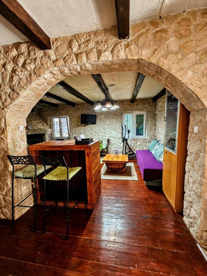 Dalmatia Rustica Comfortable One Bedroom+Fireplace Задар Экстерьер фото